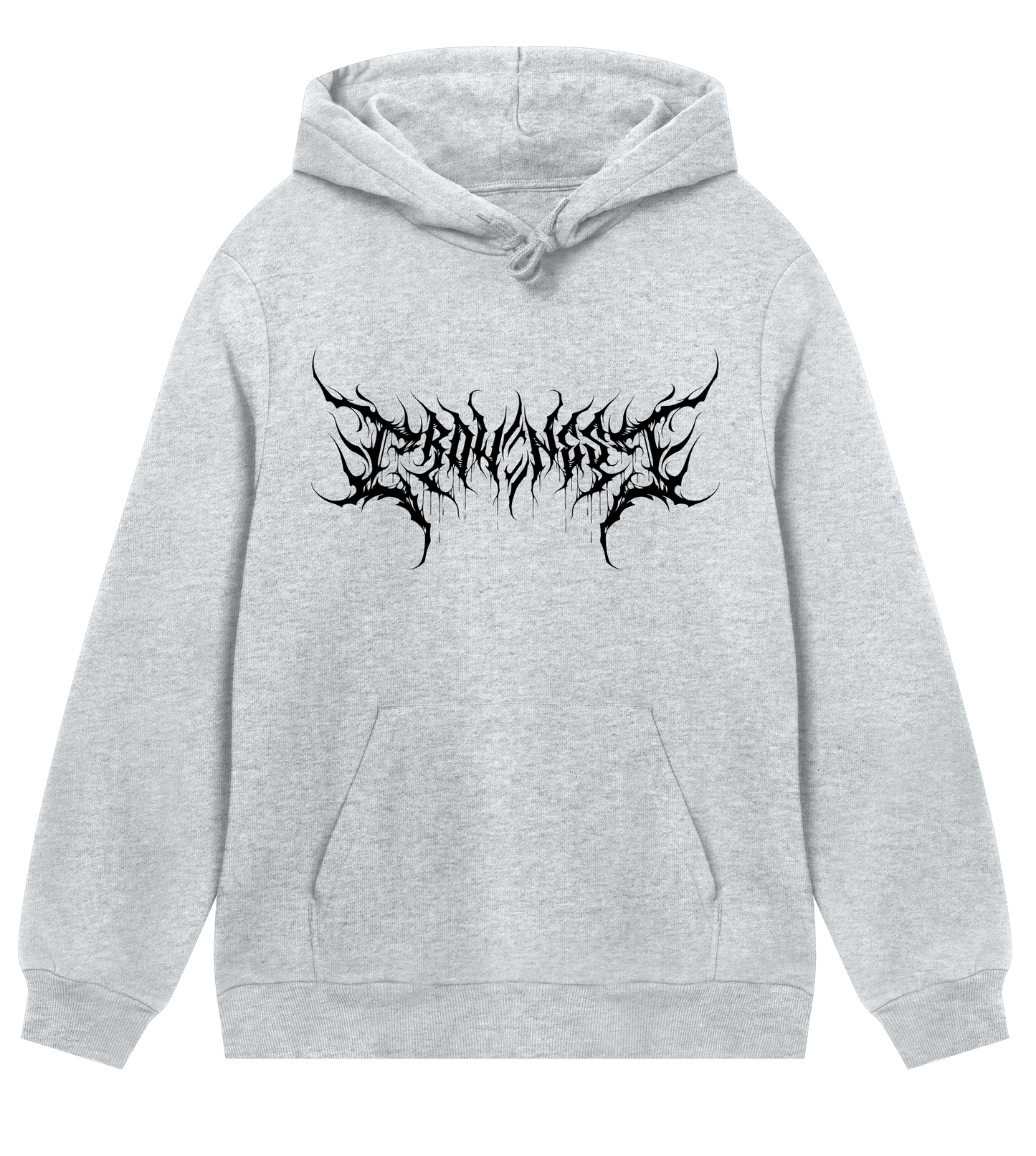 Crowsnest // Outline // Mens Regular Hoodie // Grey