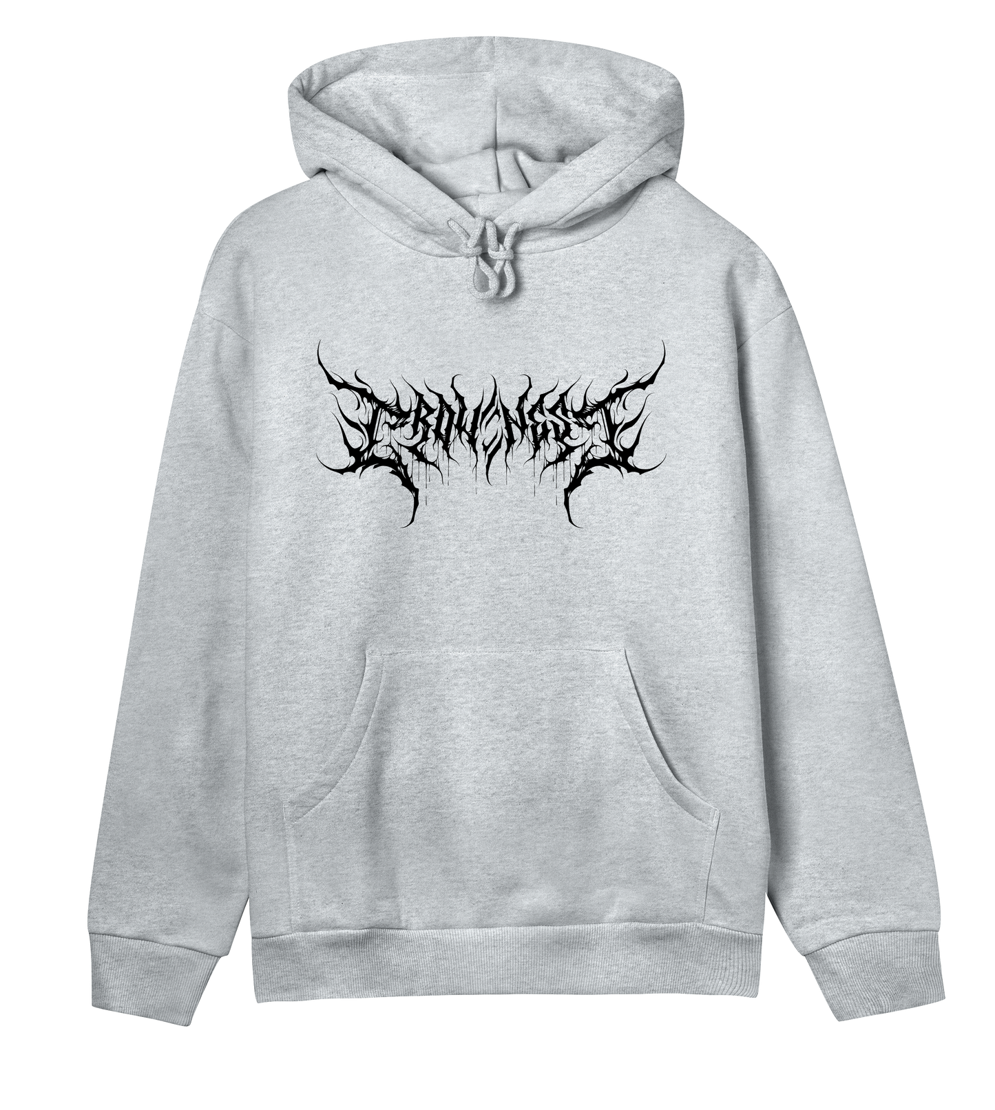 Crowsnest // Outline // Regular Women Hoodie // Grey